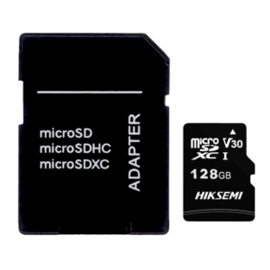 Carte mémoire 128 Go avec adaptateur Hikvision